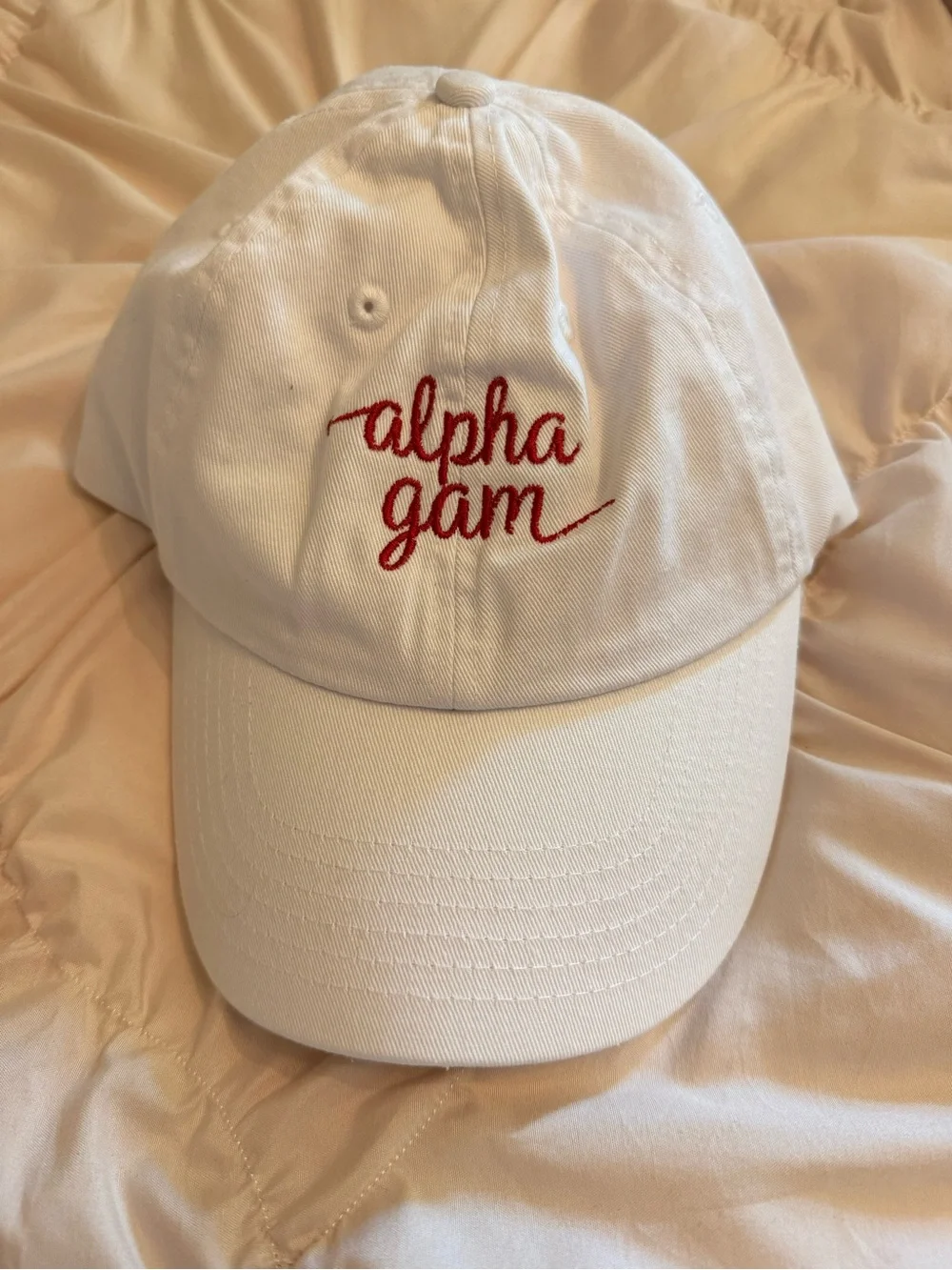 Alpha Gam Sorority Baseball Cap